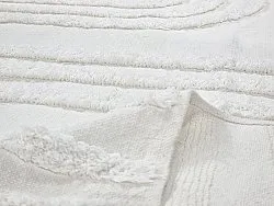 Ryamattor - Como Natural Cotton Shaggy (offwhite)