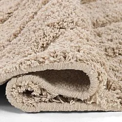 Ryamattor - Conara Natural Cotton Shaggy (beige)