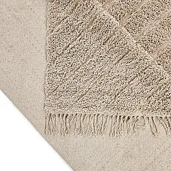 Ryamattor - Conara Natural Cotton Shaggy (beige)