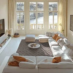 Ryamattor - Conara Natural Cotton Shaggy (taupe)