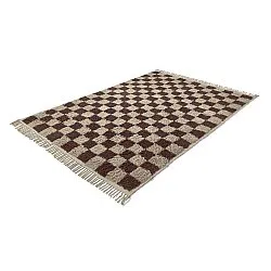 Ryamattor - Elsey Natural Cotton Shaggy (beige/brun)
