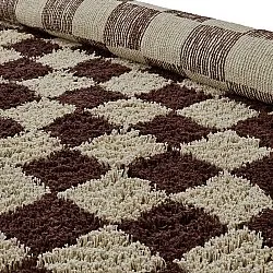 Ryamattor - Elsey Natural Cotton Shaggy (beige/brun)
