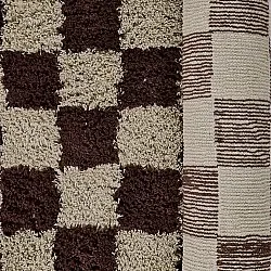 Ryamattor - Elsey Natural Cotton Shaggy (beige/brun)