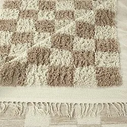 Ryamattor - Elsey Natural Cotton Shaggy (cream/sand)