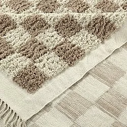 Ryamattor - Elsey Natural Cotton Shaggy (cream/sand)