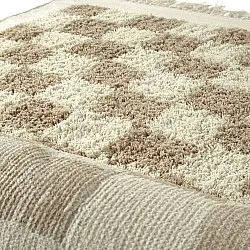 Ryamattor - Elsey Natural Cotton Shaggy (cream/sand)