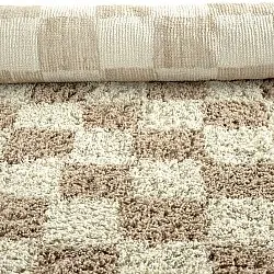 Ryamattor - Elsey Natural Cotton Shaggy (cream/sand)