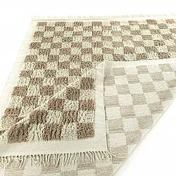 Ryamattor - Elsey Natural Cotton Shaggy (cream/sand)