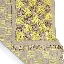Ryamattor - Elsey Natural Cotton Shaggy (gul/beige)