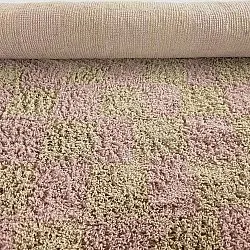 Ryamattor - Elsey Natural Cotton Shaggy (rosa/orange)