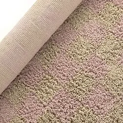 Ryamattor - Elsey Natural Cotton Shaggy (rosa/orange)