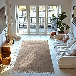 Ryamattor - Farley Natural Cotton Shaggy (beige)