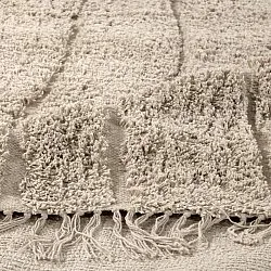 Ryamattor - Farley Natural Cotton Shaggy (beige)