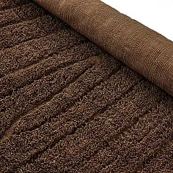 Ryamattor - Farley Natural Cotton Shaggy (brun)