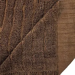 Ryamattor - Farley Natural Cotton Shaggy (brun)