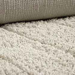 Ryamattor - Farley Natural Cotton Shaggy (offwhite)