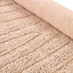 Ryamattor - Farley Natural Cotton Shaggy (rosa)