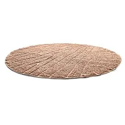 Rund matta - Farley Natural Cotton Shaggy (rosa)
