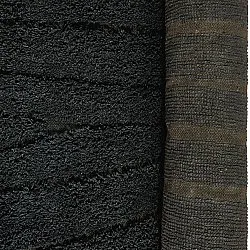 Ryamattor - Farley Natural Cotton Shaggy (svart)