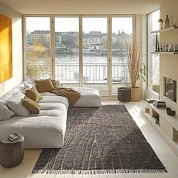 Ryamattor - Farley Natural Cotton Shaggy (taupe)