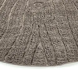 Rund matta - Farley Natural Cotton Shaggy (taupe)