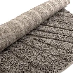 Rund matta - Farley Natural Cotton Shaggy (taupe)
