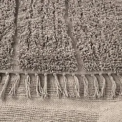 Ryamattor - Farley Natural Cotton Shaggy (taupe)