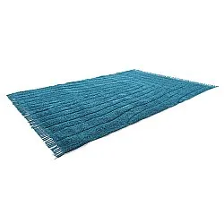 Ryamattor - Farley Natural Cotton Shaggy (turkos)