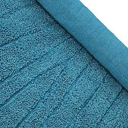 Ryamattor - Farley Natural Cotton Shaggy (turkos)