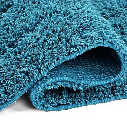 Ryamattor - Farley Natural Cotton Shaggy (turkos)