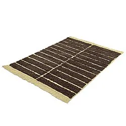 Ryamattor - Ikara Natural Cotton Shaggy (brun)