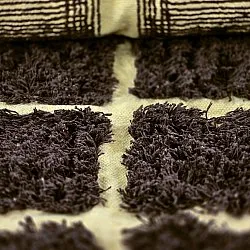 Ryamattor - Ikara Natural Cotton Shaggy (brun)