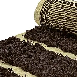 Ryamattor - Ikara Natural Cotton Shaggy (brun)