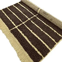 Ryamattor - Ikara Natural Cotton Shaggy (brun)