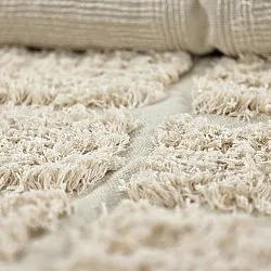 Ryamattor - Ikara Natural Cotton Shaggy (creme)