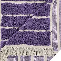Ryamattor - Ikara Natural Cotton Shaggy (lila)