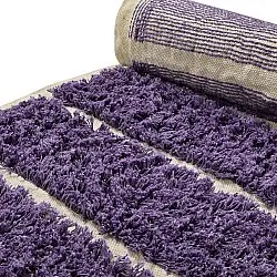 Ryamattor - Ikara Natural Cotton Shaggy (lila)