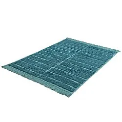 Ryamattor - Ikara Natural Cotton Shaggy (turkos)