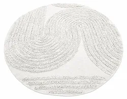 Rund matta - Jovie Natural Cotton Shaggy (offwhite)