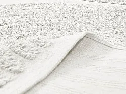 Rund matta - Jovie Natural Cotton Shaggy (offwhite)