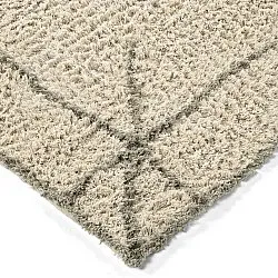 Ryamattor - Kairi Natural Cotton Shaggy (beige/taupe)