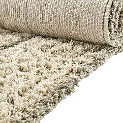 Ryamattor - Kairi Natural Cotton Shaggy (beige/taupe)