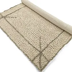 Ryamattor - Kairi Natural Cotton Shaggy (beige/taupe)