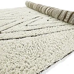 Ryamattor - Kindon Natural Cotton Shaggy (offwhite/brun)