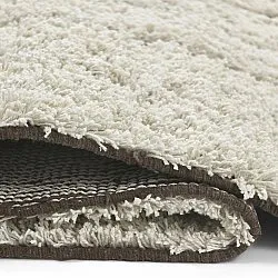 Ryamattor - Kindon Natural Cotton Shaggy (offwhite/brun)