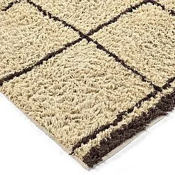 Ryamattor - Lana Natural Cotton Shaggy (beige/brun)