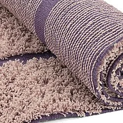 Ryamattor - Lindley Natural Cotton Shaggy (rosa/lila)