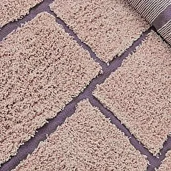 Ryamattor - Lindley Natural Cotton Shaggy (rosa/lila)