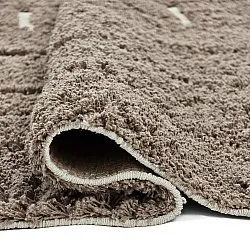 Ryamattor - Lindley Natural Cotton Shaggy (taupe/grå)