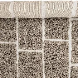 Ryamattor - Lindley Natural Cotton Shaggy (taupe/grå)